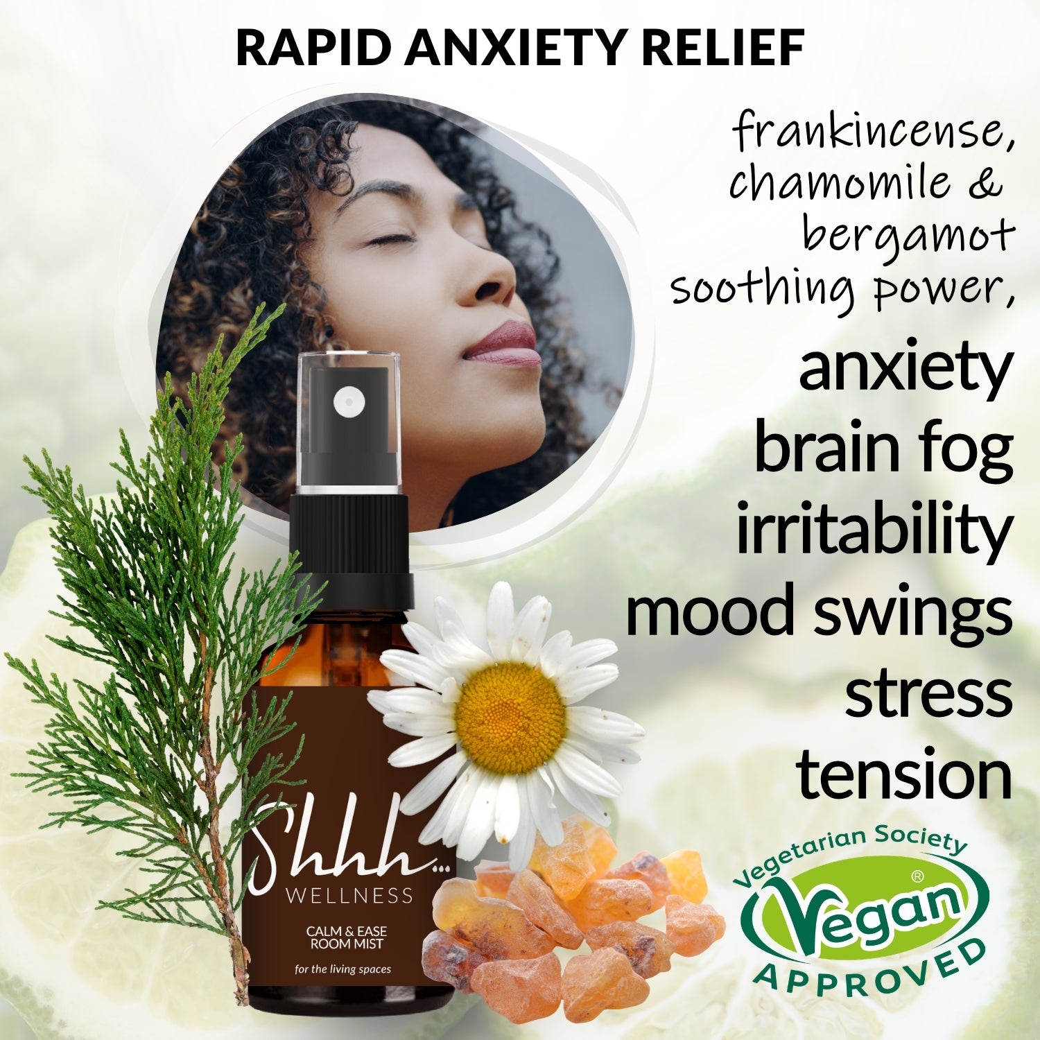 Calm & Ease Aromatherapy Mist - 30ml
